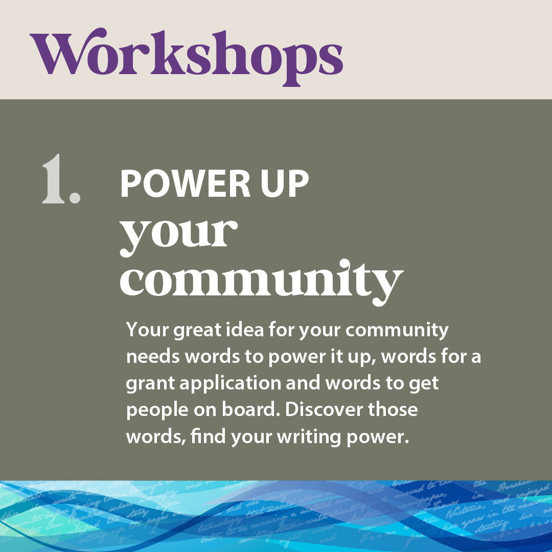 MP Reclaim your writing power socials